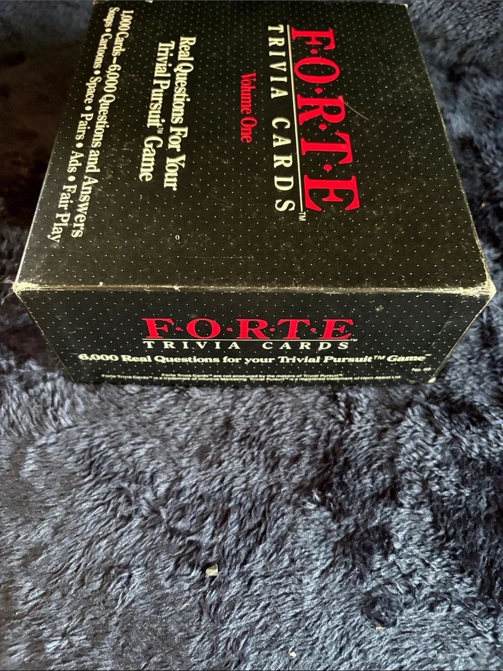 Forte Trivia Cards Volume One - Black & Red